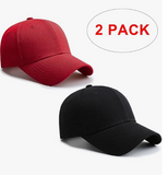2 Packs Baseball Cap Golf Dad Hat for Men and Women