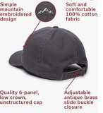 Outdoor Cap Mountain Hat - Unstructured Soft Cotton Cap