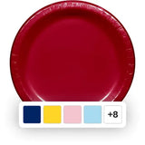 Artstyle Dinner Paper Plates, 10", 85 Ct., Choose Color