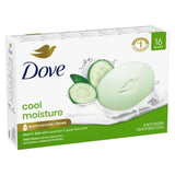 Dove Go Fresh Beauty Bar, Cool Moisture, 3.75 Oz., 16 Ct.