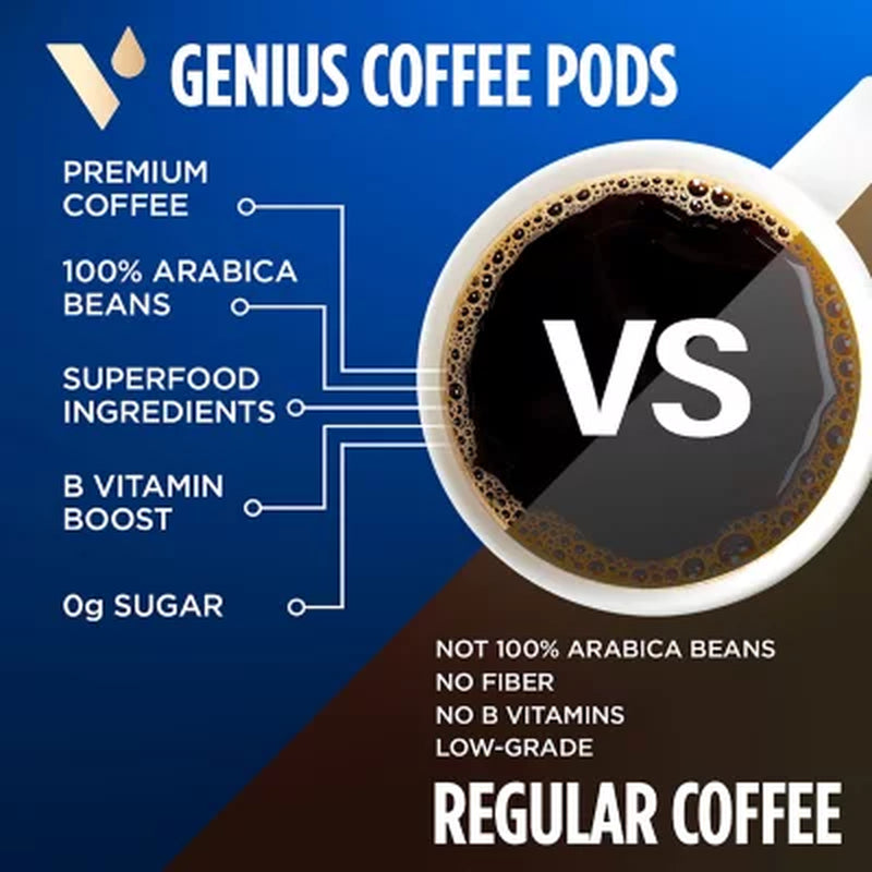 Vitacup Medium-Dark Roast Single Serve Coffee Pods, Genius Blend 60 Ct.