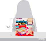 Easy Steps Weaving Loom for Kids, Includes 165 Loom Loops & 1 Weaving Loom with Loom Hook, Makes 4 Projects, Hook & Loop Potholder Kit, DIY Weaving Kit, Potholder Loom Kit, Kids Crafts