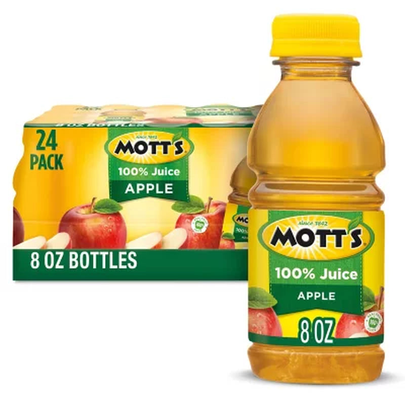 Mott'S 100% Original Apple Juice 8 Fl. Oz., 24 Pk.