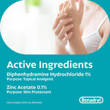 Original Strength Anti-Itch Cream, Bug Bite Itch Relief, Diphenhydramine Hcl Topical Analgesic & Zinc Acetate Skin Protectant, Great for Camping Essentials, 1 Oz, 2 Pack