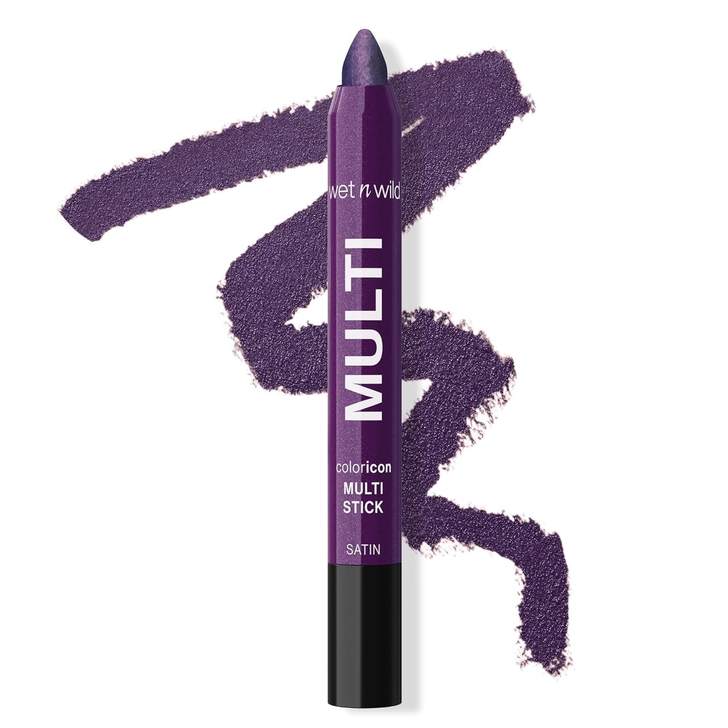 Color Icon Cream Eyeliner Eyeshadow Multi-Stick, Moisturizing, Nourishing Velvety Cream-To-Powder Buildable & Blendable Formula, Cruelty-Free & Vegan - Royal Scam