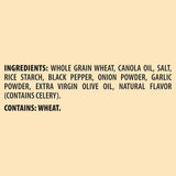 Cracked Pepper & Olive Oil Whole Grain Wheat Crackers, Lunch Snacks, Snack Crackers, 8.5 Oz