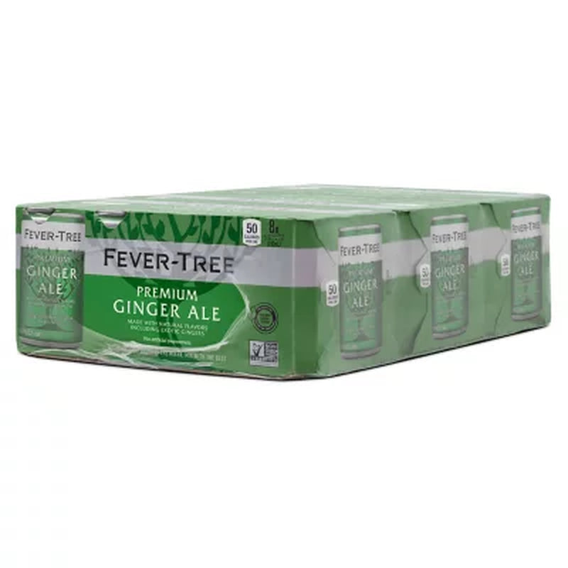 Fever-Tree Premium Ginger Ale, 5.07 Fl. Oz., 24 Pk.