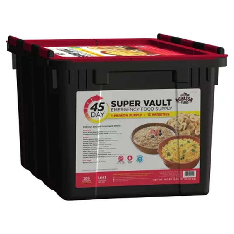Augason Farms 45-Day Super Food Vault 1 Person