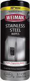 Stainless Steel Cleaner, 30 Count Cleaning Wipes, Removes Dirt, Grime, and Grease, No Streaks or Residue, Stainless Steel Polish for a Sparkling Clean and Shiny Surface, Cleaning Supplies
