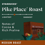 Starbucks Ground Coffee Variety Pack, 2.5 Oz., 10 Packets