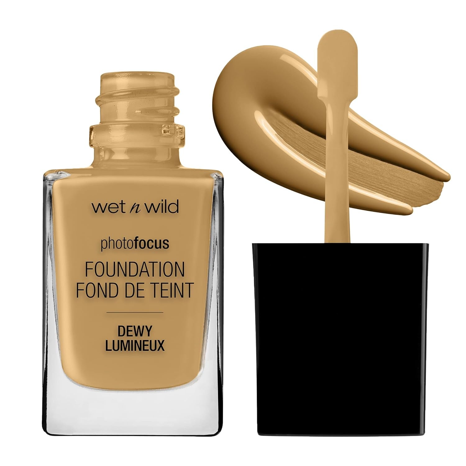 Photo Focus Dewy Liquid Foundation Makeup, Caramel