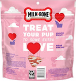 Pawberries & Crème Strawberry Flavored Dog Biscuits, 10 Oz. Bag