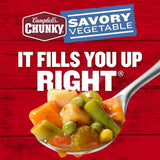 Campbell’S Chunky Soup, Savory Vegetable Soup, 18.8 Oz Can
