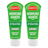 Working Hands Hand Cream for Extreme Dryness - 3 Oz Tube (2 Pack) - Repairing Skincare for Cracked, Dry Hands