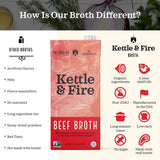 Kettle and Fire Broth Beef Cooking 32 OZ