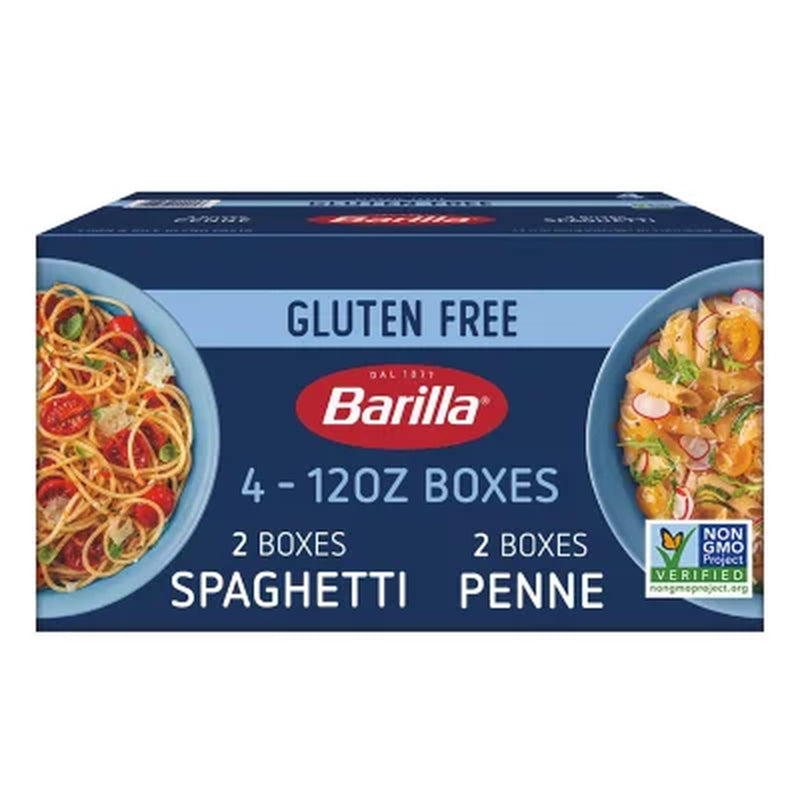 Barilla Gluten-Free Pasta, Variety Pack 12 Oz., 4 Pk.