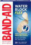 Brand Water Block Flex Adhesive Bandages, All One Size, 20 Count