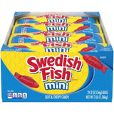 Swedish Fish Soft and Chewy Candy, Mini , 2 Oz., 24 Pk.