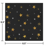 Artstyle Glittered Grad Paper Plates and Napkins Kit, 285 Ct.