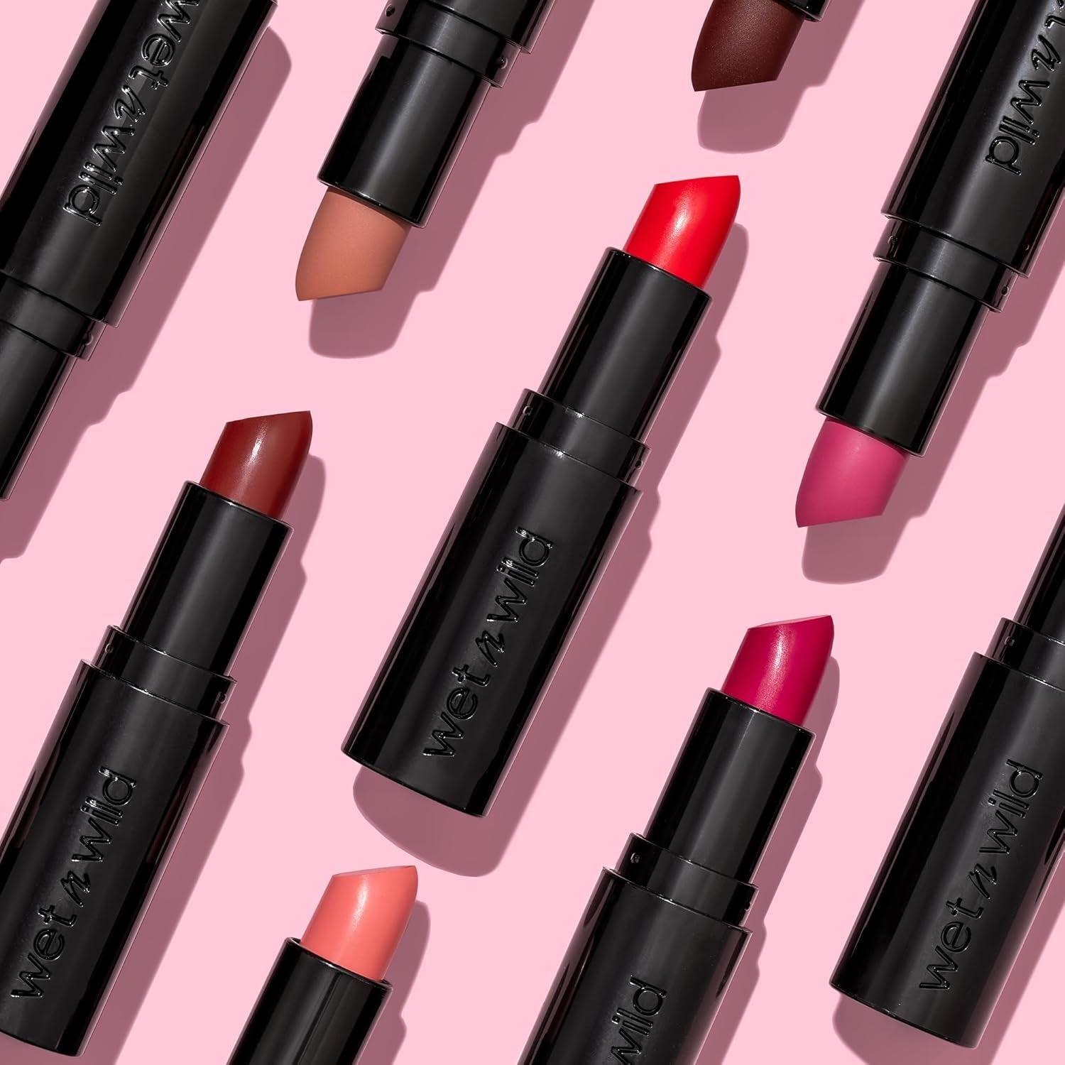 Mega Last Matte Lip Color, Semi Matte Hyaluronic Acid Infused, Long Lasting Full Coverage for a Nourishing Pout, Cruelty-Free & Vegan - Never Nude