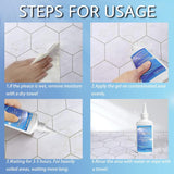 Mold Stain Cleaner Gel, 5 Fl Oz All-Purpose Gel for Home Use on Washing Machine Gasket, Bathroom Grout, Sink, Shower, Caulk, and Front Loader Seal
