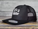 Embroidered the Dogfather Paw Hat, Best Dog Dad Hats, Father'S Day Trucker Hat for Men, Mesh Outdoor Travel Baseball Cap