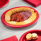 Artstyle Oval Paper Plates 10" X 12", 50 Ct., Choose Color
