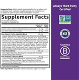 Zinc Supplements 30Mg High Potency Raw Zinc and Vitamin C Multimineral Supplement, Vitamin Code Vitamins Trace Minerals & Probiotics for Skin Health & Immune Support, 60 Vegan Capsules