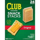 Club Crackers, Snack Stacks, 2.08 Oz., 24 Pk.