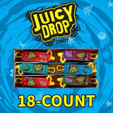 Juicy Drop Pop Sour Candy,18 Ct.