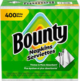 Paper Napkins, White, 400 Count