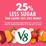 Strawberry Banana 100% Fruit and Vegetable Juice, 8 Fl Oz Can (6 Pack) (Case of 4)