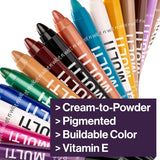 Color Icon Cream Eyeliner Eyeshadow Multi-Stick, Moisturizing, Nourishing Velvety Cream-To-Powder Buildable & Blendable Formula, Cruelty-Free & Vegan - Royal Scam