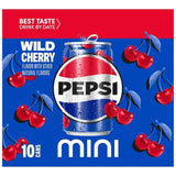 Pepsi Wild Cherry Mini Cans, 7.5 Fl. Oz., 30 Pk.