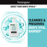Fragrance Free Ultra Gentle Foaming Daily Cleanser, Hydrating Face Wash for Sensitive Skin, Removes Makeup & Gently Cleanses without over Drying, Hypoallergenic, 5.8 Fl. Oz
