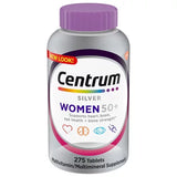 Centrum Silver Multivitamins for Women over 50, Multimineral Supplement Tablets, 275 Ct.
