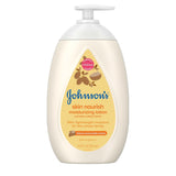Johnson'S Skin Nourish Moisturizing Baby Lotion for Dry Skin with Shea & Cocoa Butter Scents, Gentle & Lightweight Body Lotion for the Whole Family, Hypoallergenic, Dye-Free, 16.9 Fl. Oz