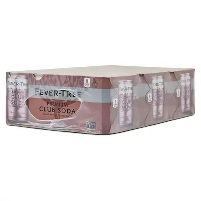 Fever-Tree Premium Club Soda, 5.07 Fl. Oz., 24 Pk.