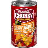 Chunky Soup, Chicken Tortilla Soup with Grilled White Meat Chicken, 18.6 Oz Can