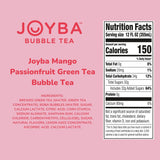 Bubble Tea Mango Passion Fruit Green Tea, 4 Pack, 12 Fl. Oz. Cups