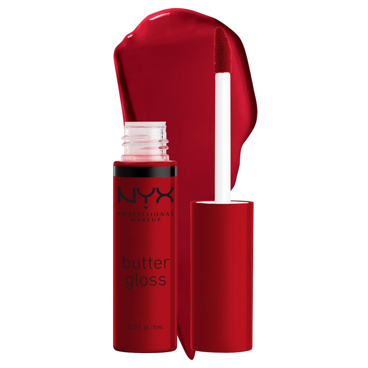 Butter Gloss, Non-Sticky Lip Gloss - Rocky Road (Wine)