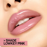 Megaslicks Lip Gloss, Ultra-Glossy, Vitamin-E Enriched, Ultra-Gloss High Shine Moisturizing, Cruelty-Free & Vegan - Rasp-Berry Voice