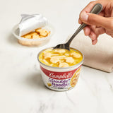 Double Noodle Soup with Original Goldfish Crackers, 7.35 Oz Microwavable Bowl