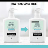 Fragrance Free Ultra Gentle Foaming Daily Cleanser, Hydrating Face Wash for Sensitive Skin, Removes Makeup & Gently Cleanses without over Drying, Hypoallergenic, 5.8 Fl. Oz