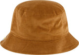 Women's Bucket Hat, Corduroy Cotton Packable Travel, Wide Brim Summer Hat