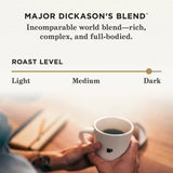 Peet'S Coffee Dark Roast Whole Bean, Major Dickason'S Blend, 32 Oz.