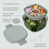 Bentgo All-In-One Tinted Glass Salad Container