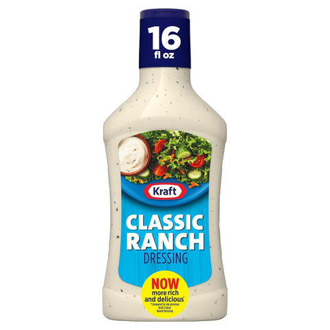 Classic Ranch Dressing, 16 Fl Oz Bottle