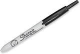 Retractable Permanent Markers, Ultra Fine Point, Black, 2 Count