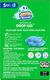 Toilet Bowl Tablets, Continuous Clean Toilet Drop in Discs, Each Tablet Provides 4 Weeks of Protection against Stains and Build Up, 5 Count (Pack of 1)
